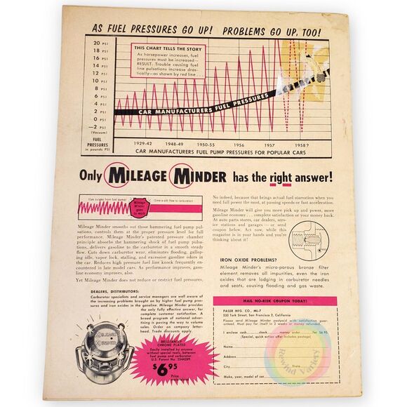 Motor Life Magazine July 1957 Customs of the Year 1958 Chevy Design Styling - Picture 2 of 8